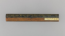 Knife Handle (kozuka), Copper-gold alloy (shakudō), silver, gold, copper, Japanese