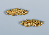 Sword-Grip Ornaments (Menuki), Gotō Teijō (Mitsumasa)  Japanese, Gold, Japanese