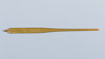 Set of Sword Fittings (Mitokoromono), Gotō Tsūjō (Japanese, Mitsunobu, 1664–1721, eleventh-generation Gotō master), Copper-gold alloy (shakudō), gold, silver, ink, paper, Japanese
