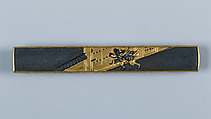 Set of Sword Fittings (Mitokoromono) with Two Additional Knife Handles (Kozuka) and a Pair of Grip Ornaments (Menuki), Gotō Teijō (Mitsumasa) (Japanese, 1603–1673, ninth-generation Gotō master), Copper, gold, silver, copper-gold alloy (shakudō), Japanese