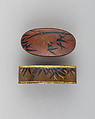 Sword-Hilt Collar (Fuchi), Copper-gold alloy (shakudō), copper, gold, Japanese