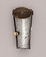 Composed Armor, Right pauldron (shoulder defense) marked by Matthes Deutsch (German, Landshut, documented 1485–1505), Steel, iron, copper alloy (latten), leather, brass, European, Italian and German