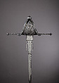 Parrying Dagger, Steel, iron, Italian, possibly Naples