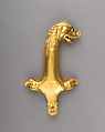 Sword Hilt, Gold, gems, Indian, Dhar
