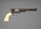 Colt Model 1849 Pocket Percussion Revolver, Serial no. 81015, Samuel Colt (American, Hartford, Connecticut 1814–1862), Steel, brass, silver, ivory, American, Hartford, Connecticut