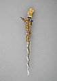 Kris, Iron, ivory, gold, Malayan