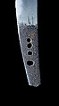 Blade and Mounting for a Short Sword (Wakizashi), Steel, wood (ebony), lacquer, copper-gold alloy (shakudō), gold, copper, Japanese