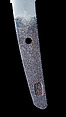 Blade and Mounting for a Short Sword (Wakazashi), Steel, wood, rayskin (samé), textile (silk), lacquer, red coral, copper-gold alloy (shakudō), silver, Japanese