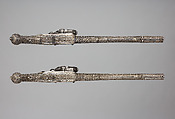 Pair of Flintlock Pistols, Steel, silver, Balkan; barrel, Russian; lock, Italian