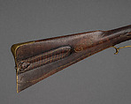 Flintlock Longrifle, Johann Christian Oerter (American, Christian&#39;s Spring, Pennsylvania, 1747–1777), Wood, steel, brass, American, Christian's Spring, Pennsylvania