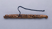 Doctor's Sword (<i>Chatō</i>), Inscribed Yoshiteru (Japanese, active 19th century), Wood, mother-of-pearl, silk, Japanese