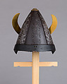 Helmet (<i>Kawari-kabuto</i>) in the Korean Style, Iron, lacquer, copper, silver, gold, Japanese