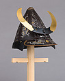 Helmet (<i>Kawari-kabuto</i>) in the Korean Style, Iron, lacquer, copper, silver, gold, Japanese