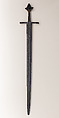Sword, Steel, wood, European, possibly Italy
