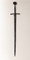 Sword, Steel, copper alloy, European