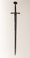Sword, Steel, copper alloy, European