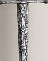 Hand-and-a-Half Sword from the Castillon Group, Steel, wood, silver, copper alloy, British or French