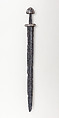 Sword, Steel, silver, copper alloy, Scandinavian
