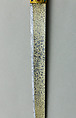 Imperial Lapis Lazuli and Jade-Hilted Knife with Sheath, Steel, gold, silver, lapis lazuli, jade, coral, enamel, Chinese