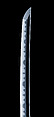 Blade for a Sword (<i>Katana</i>) with Mounting (<i>Shikomizue</i>), Blade inscribed by Yokoyama Kōzukedaijō Sukesada (Japanese, 1627–1716), Steel, wood, cherry-blossom bark, brass, lacquer, Japanese
