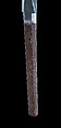 Blade for a Sword (<i>Katana</i>) with Mounting (<i>Shikomizue</i>), Blade inscribed by Yokoyama Kōzukedaijō Sukesada (Japanese, 1627–1716), Steel, wood, cherry-blossom bark, brass, lacquer, Japanese