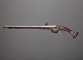 Wheellock Pistol, Pierre Cisteron (French, ca. 1589–1684), Steel, iron, silver, gold, wood (fruitwood, ebony), bone, French, Figeac
