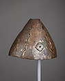 Four-Plate Helmet, Steel, gold, silver, copper alloy, Baltic