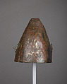 Four-Plate Helmet, Steel, gold, silver, copper alloy, Baltic