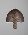 Nasal Helmet, Steel, silver, European