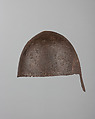 Nasal Helmet, Steel, silver, European