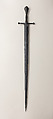Sword from the Castillon Group, Steel, British or French