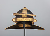 Helmet of Weisenau Type and  <i>Dolabra</i>, Iron, copper alloy, Roman