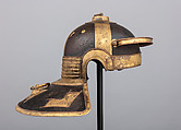 Helmet of Weisenau Type and  <i>Dolabra</i>, Iron, copper alloy, Roman