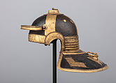 Helmet of Weisenau Type and  <i>Dolabra</i>, Iron, copper alloy, Roman
