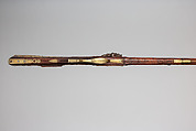 American Longrifle, Nicholas Beyer (American, Lebanon County, Pennsylvania, ca. 1780–1850), Wood, iron, brass, silver, American, Pennsylvania