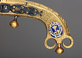 Pair of Flintlock Pistols of Scottish Type Presented to Jeffrey, 1st Baron Amherst (1717–1797), John Murdoch (Scottish, Doune, Perthshire, active 1750–died 1812), Steel, copper alloy, gold, enamel, agate, textile (silk), British, Doune (Scotland) and probably London