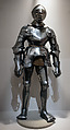 Close Helmet and Cavalry Armor, Steel, leather, German, possibly Lower Saxony