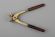 Percussion Rifle and Bullet Mold, James Monroe Jones (American, Raleigh, North Carolina 1821–1905 Ann Arbor, Michigan), Wood (walnut), steel, gold, silver, brass, platinum, North American