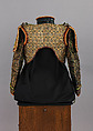 Armor (<i>Gusoku</i>) with Box, Helmet bowl by Neo Masanobu 根尾正信 (Japanese, active early 18th century), Iron, leather, lacquer, textile, silver, gold, brass, copper-gold alloy (shakudō), copper-silver alloy (shibuichi), feather, wood, glass, boar bristle, Japanese