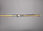 Percussion Longrifle Converted to a Target Rifle, Attributed to Jacob Kuntz (American, Allentown, Pennsylvania 1780–1876 Philadelphia, Pennsylvania), Wood (maple), steel, brass, platinum, silver, horn, bone, stock and fittings, American, Philadelphia; lock, British, London; barrel, Scottish, Edinburgh