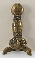 Hilt of a Ritual Sword, Copper alloy, Tibetan