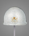 Model T-21 E2 Helmet Prototype, Leonard Heinrich (American (born Germany) Munich 1900–1966 Clarksville, New Jersey), Aluminum, American, New York