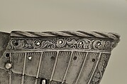 Falling Buffe, Attributed to Kolman Helmschmid (German, Augsburg 1471–1532), Steel, textile (wool, canvas), German, Augsburg