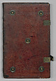 Fencing Book (Fechtbuch), Hans Talhoffer (German, recorded 1435–82), Leather, brass, German