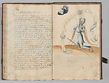 Fencing Book (Fechtbuch), Hans Talhoffer (German, recorded 1435–82), Leather, brass, German