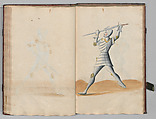 Fencing Book (Fechtbuch), Hans Talhoffer (German, recorded 1435–82), Leather, brass, German