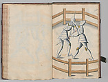 Fencing Book (Fechtbuch), Hans Talhoffer (German, recorded 1435–82), Leather, brass, German
