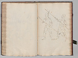 Fencing Book (Fechtbuch), Hans Talhoffer (German, recorded 1435–82), Leather, brass, German