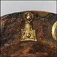 Shield Boss (Umbo), Iron, copper alloy, gold, Western European, Langobardic