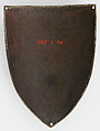 Messenger Badge, Copper alloy, silver, enamel, South German